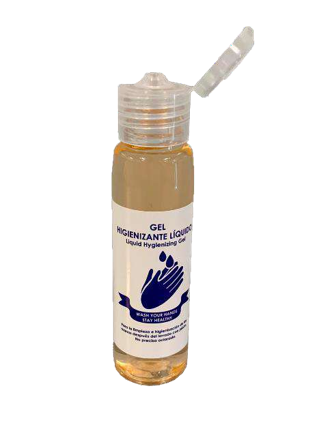 Frasco 35ml  GEL HIDROÁLCOOLICO HIGIENIZANTE
