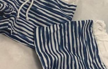 CALÇÕES DE BANHO PARA ADULTO E CRIANÇA ESTRELA DO MAR