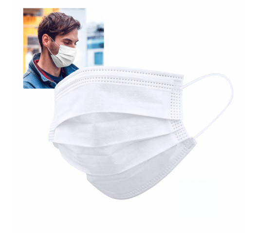 Máscaras higiénicas descartáveis